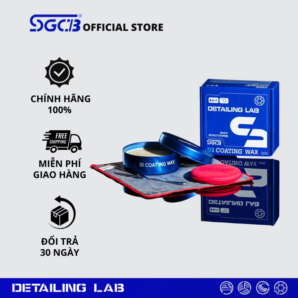 D1 Coating Wax – Sáp Phủ Hoàn Hảo Cho Lớp Sơn Xe - SGFL002