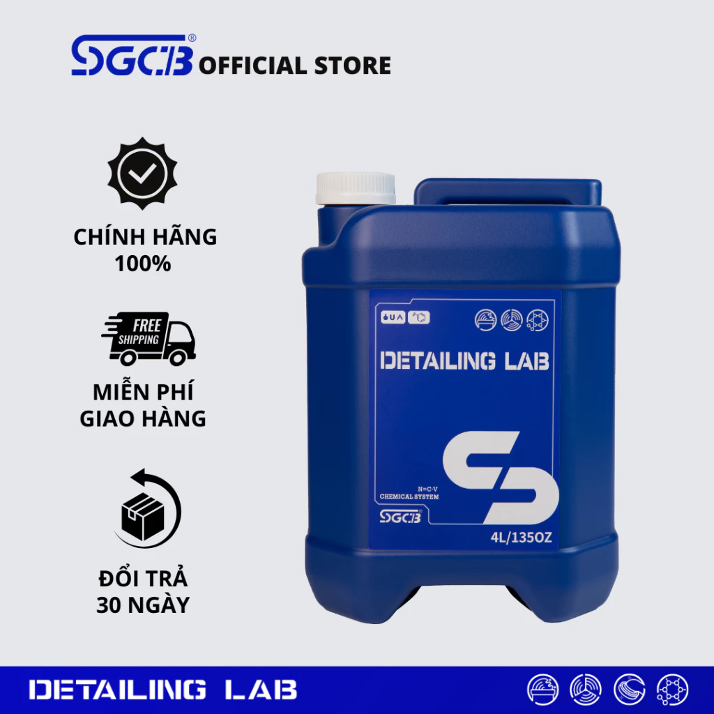 DUNG DỊCH TẨY MẠT SẮT SGCB SGFB011 DUNG TÍCH 4000ML