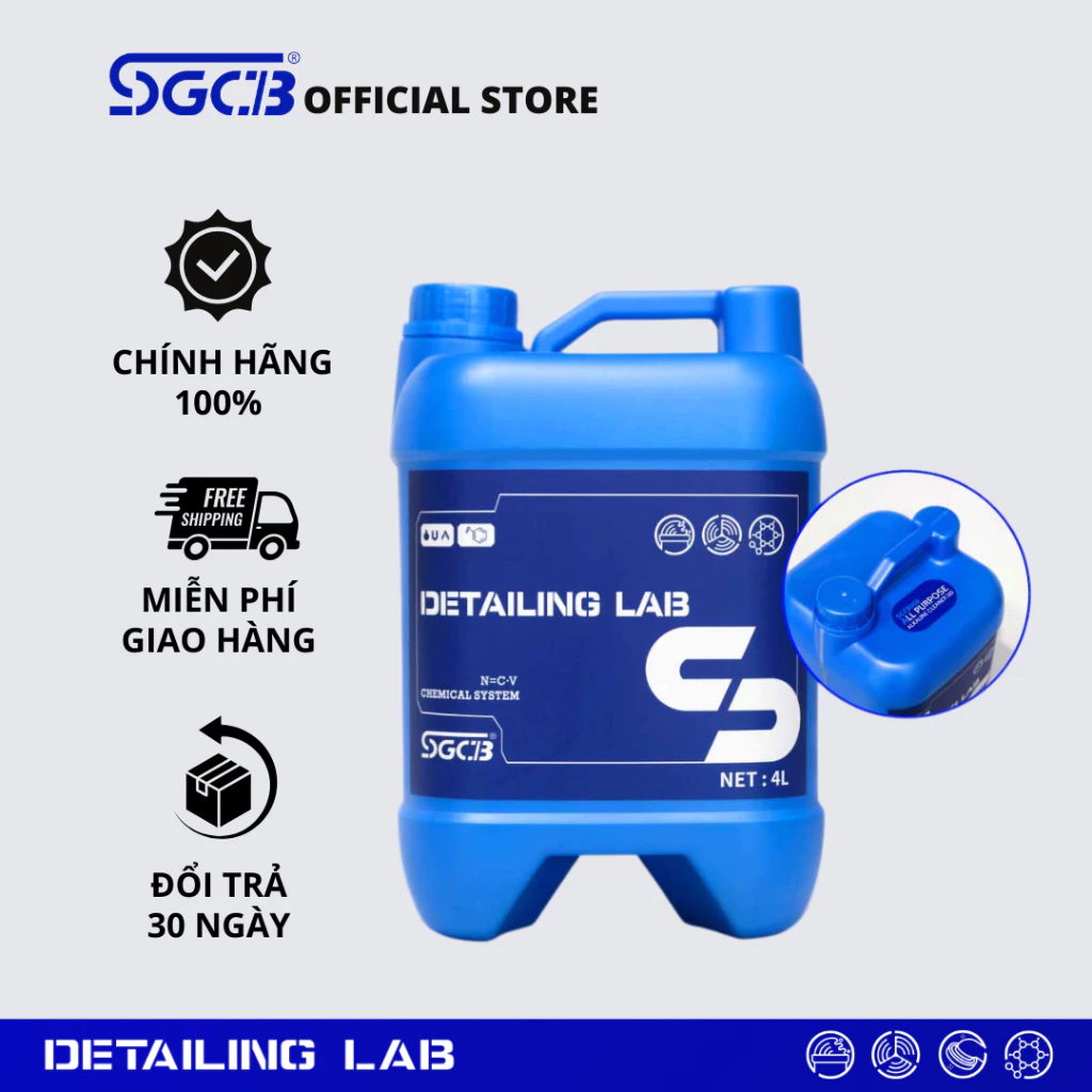 DUNG DỊCH VỆ SINH ĐA NĂNG ( KIỀM TÍNH 1:10) 4000ML