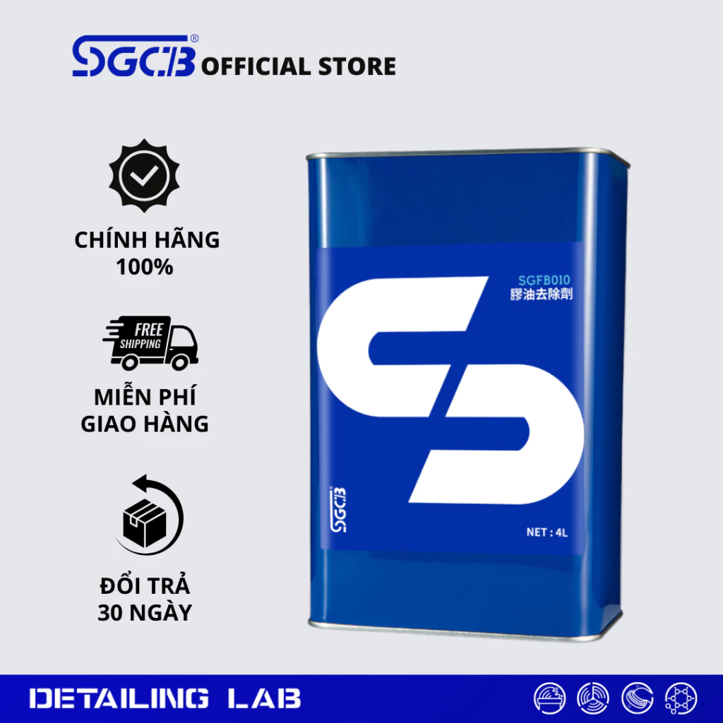 Dung Dịch Tẩy Rửa Keo và Nhựa Đường SGCB SGFB010