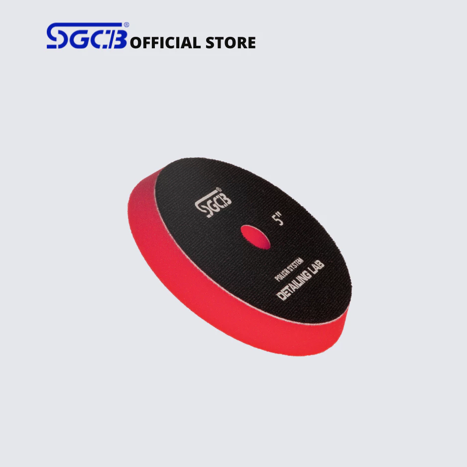 PHỚT ĐÁNH BÓNG DA 5''- ĐỎ - SGGA175