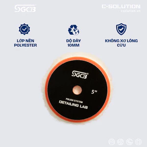 PHỚT LÔNG CỪU DÀI 5'' - TRẮNG -SGGA164