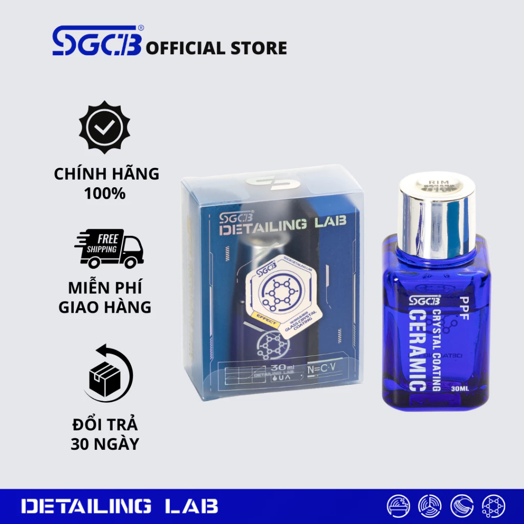 SGFM003 PPF CERAMIC CRYSTAL COATING SGCB - Chất Phủ Ceramic cho PPF