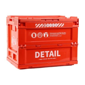 SGCB 26L Tiện Ích Xếp Chồng Cốp Xe Ô Tô Nhà Tổ Chức Ốp Chắc Chắn Hộp Đựng Thông Minh Ốp Thùng Bảo Quản Nhựa Có Thể Gập Lại Thùng