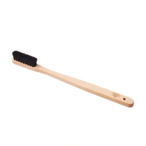 Chổi rửa xe bằng gỗ vệ sinh bánh xe có cán dài