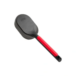 SGCB Pro Tire Shine Applicator Brush Bàn chải bôi lốp lốp Bàn chải bọt biển Giải pháp hợp chất lớp Sandwich Tay cầm cong