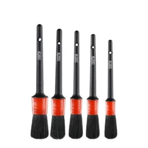 bộ 5 kích cỡ chổi vệ sinh xe hơi, vệ sinh động cơ ô tô bán buôn