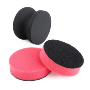 Bộ dụng cụ bôi sáp xe hơi SGCB 3 inch đường kính Miếng bôi lốp xe có tay cầm Miếng bôi hợp chất làm bóng lốp xe