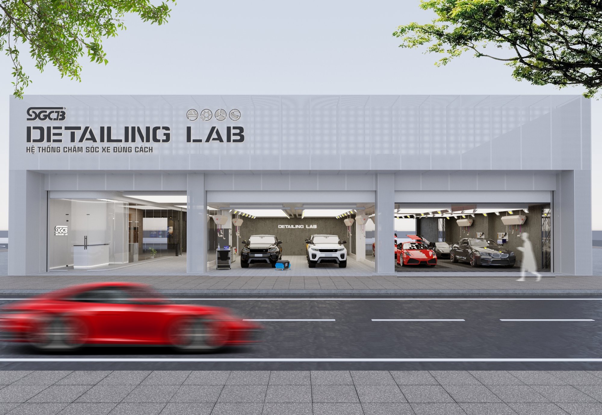 Setup SGCB Detailing Lab