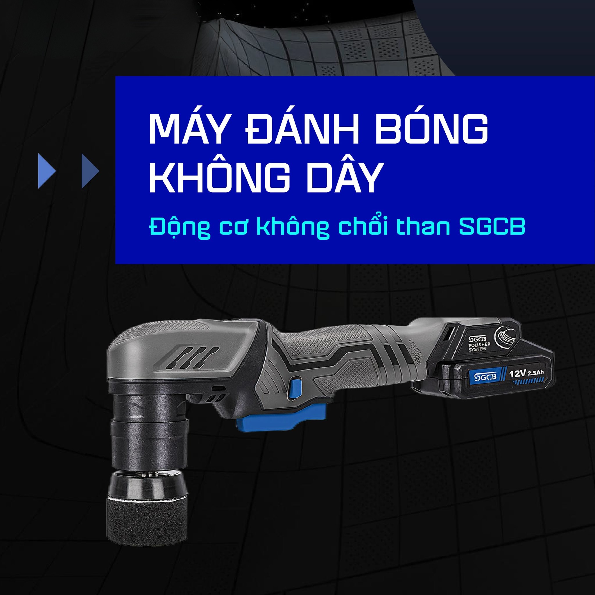 máy đánh bóng Động cơ Không Chổi Than